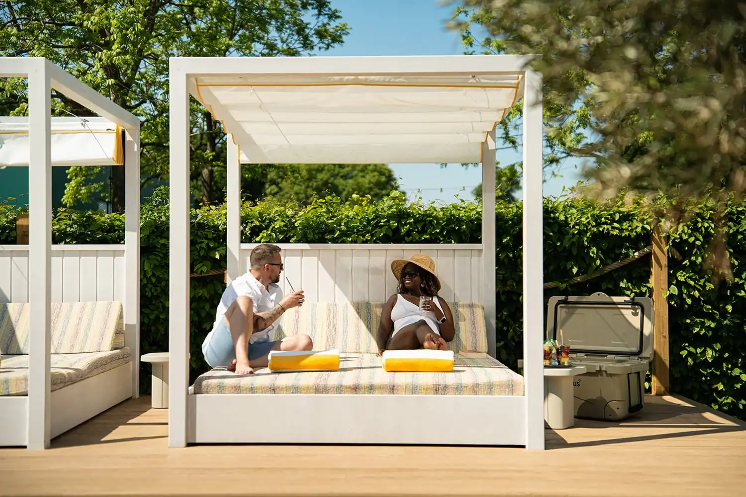 Ralph's Beach Day Beds Couple