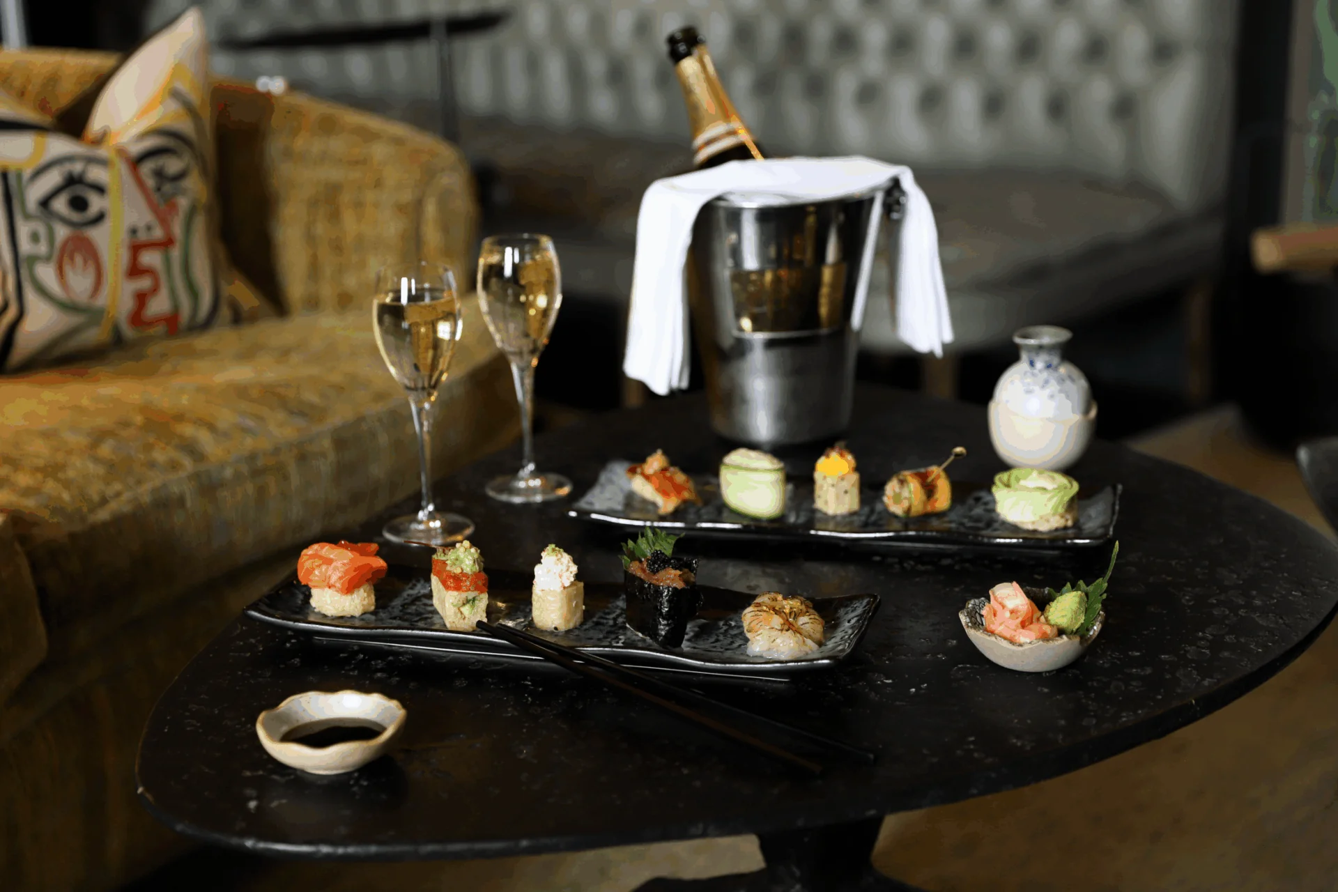 sushi afternoon tea