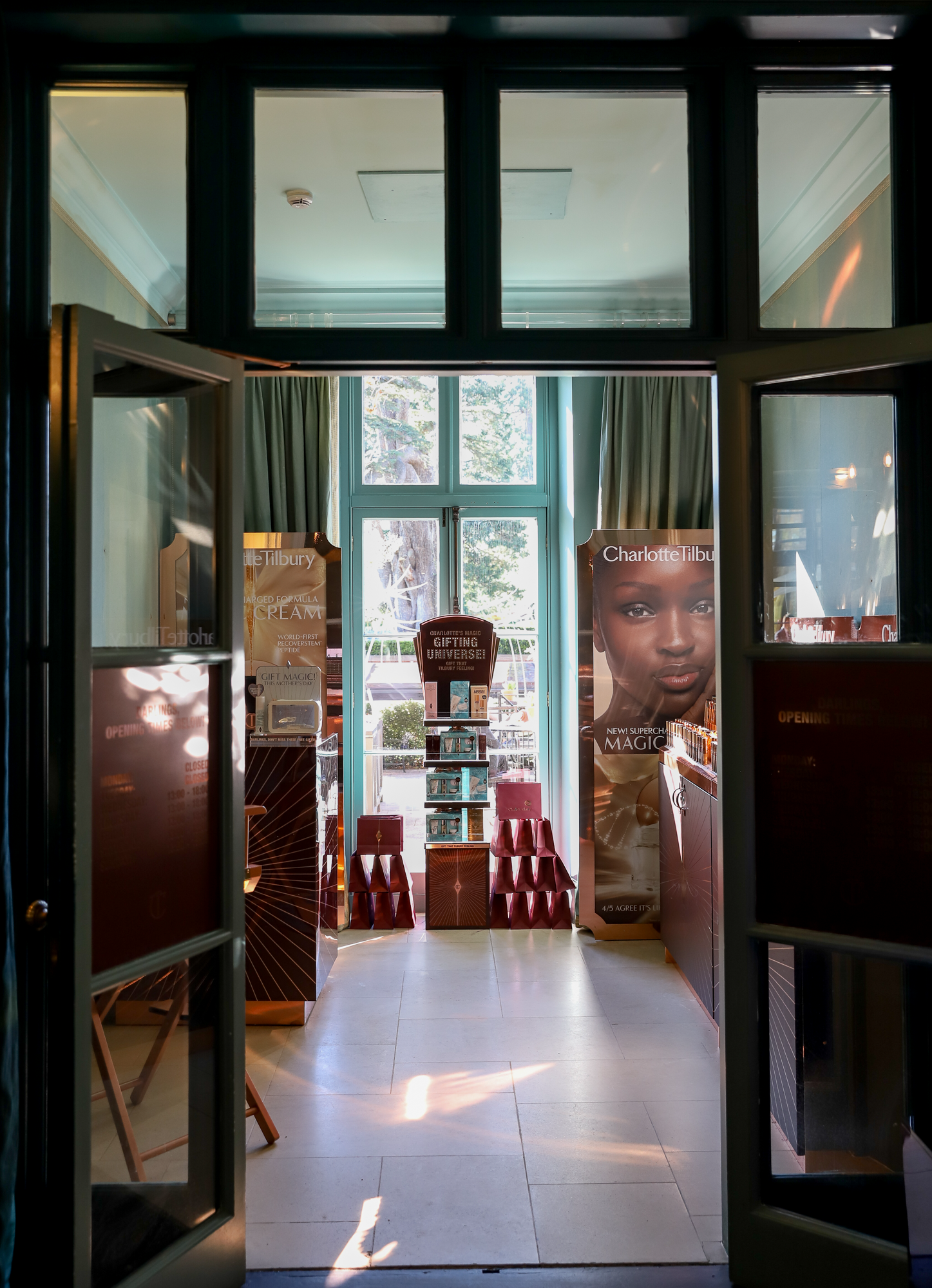 Charlotte Tilbury pop-up shop at The Grove
