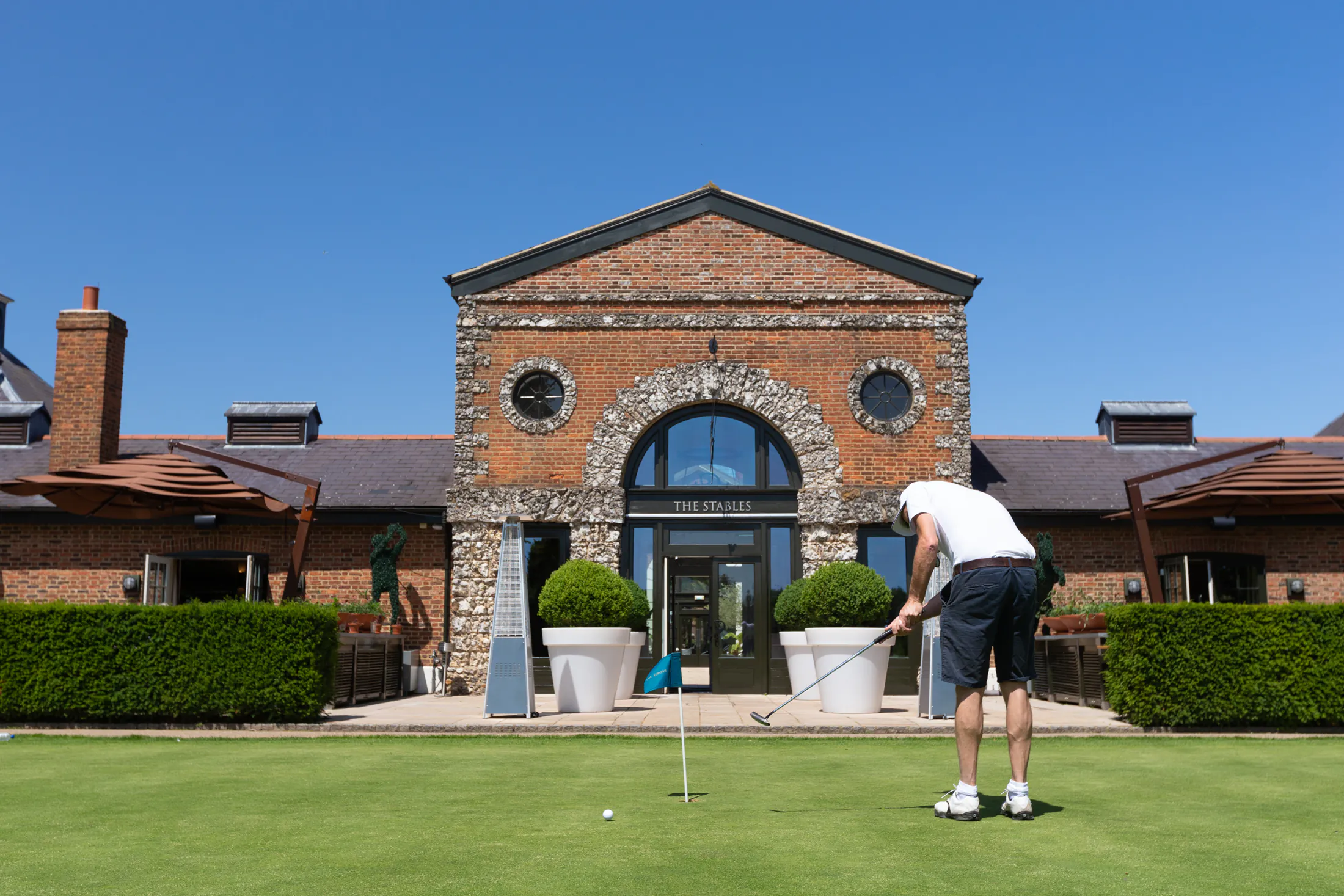 Putting Green Golf Course The Stables