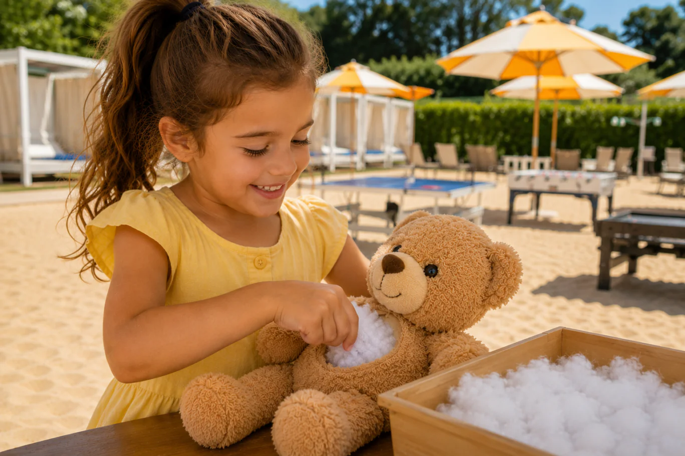 Stuffing a teddy