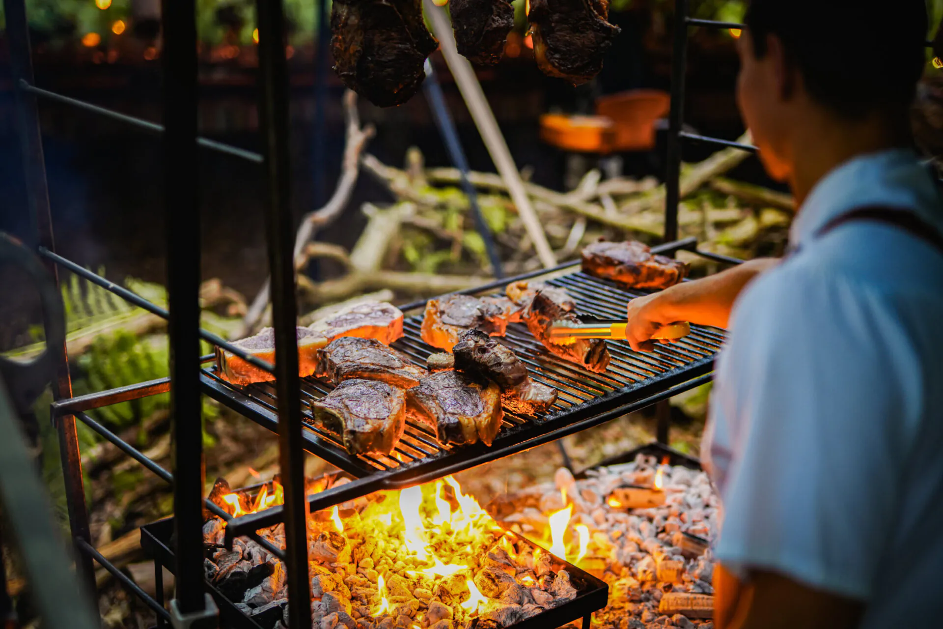 Hawksmoor cooking