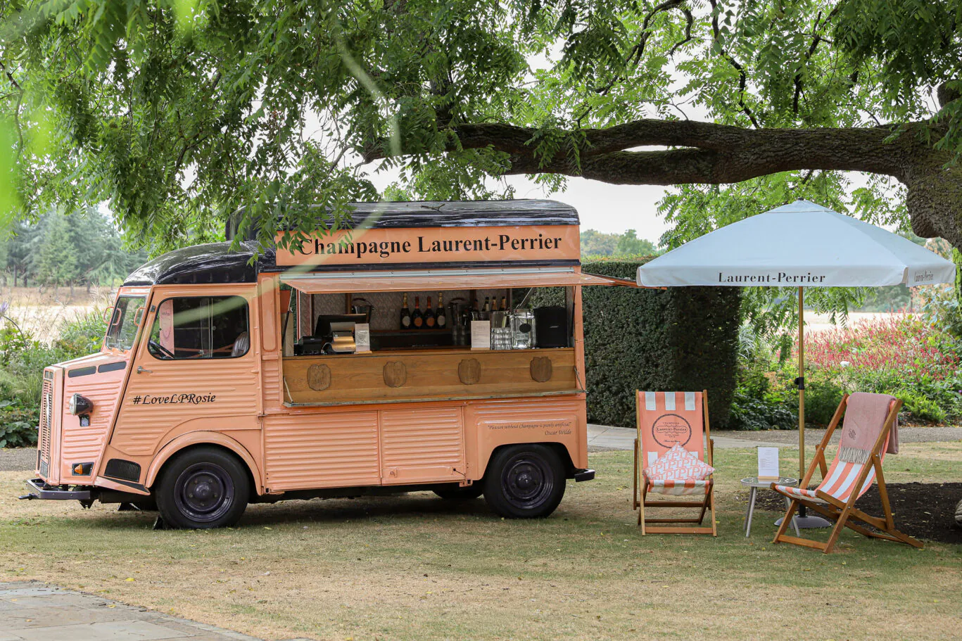 Laurent Perrier Pop-Up Sushi at The Grove